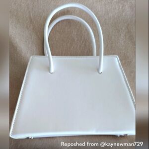 Mango White Tote Bag
